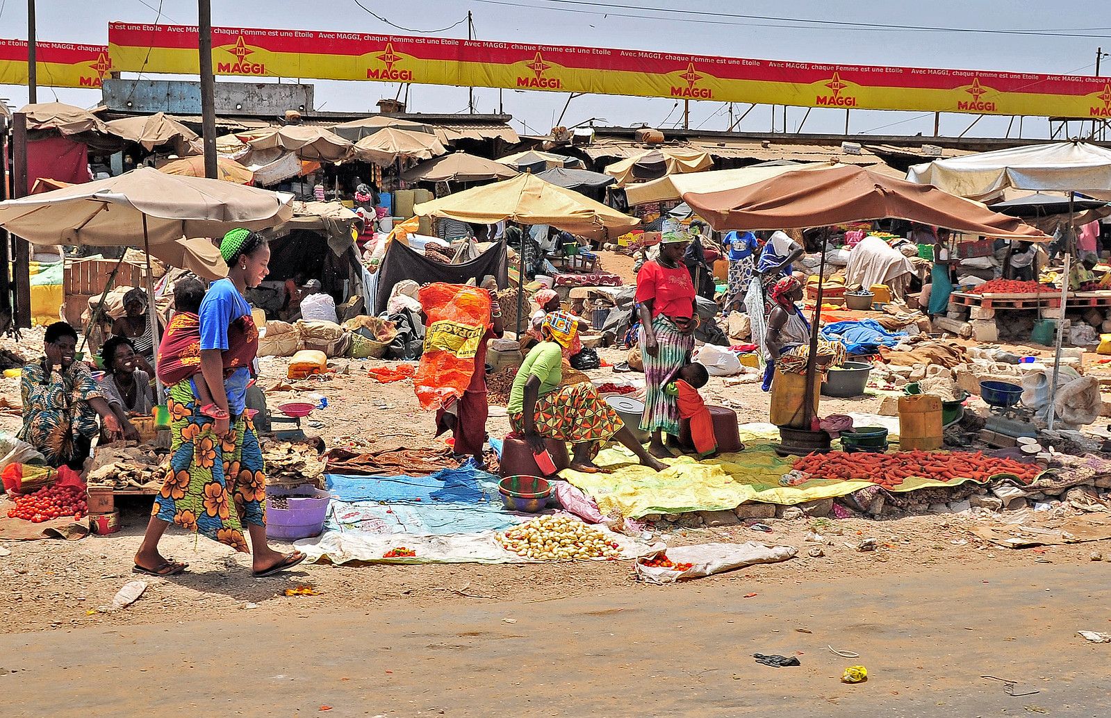 Le marché Sandaga